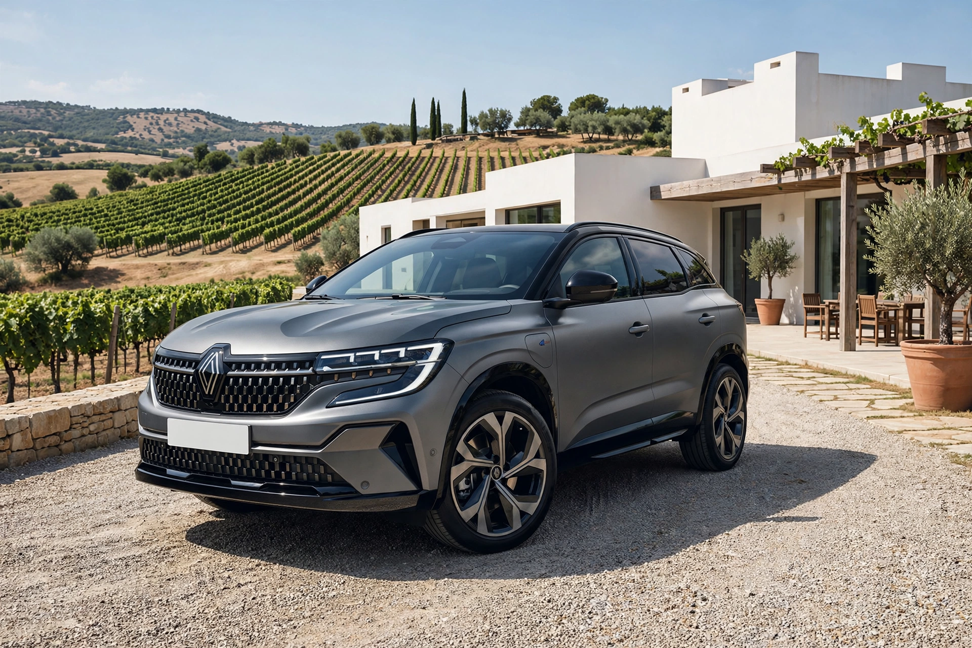 Renault Austral E-Tech 200, SUV híbrido familiar, tres cuartos delantero
