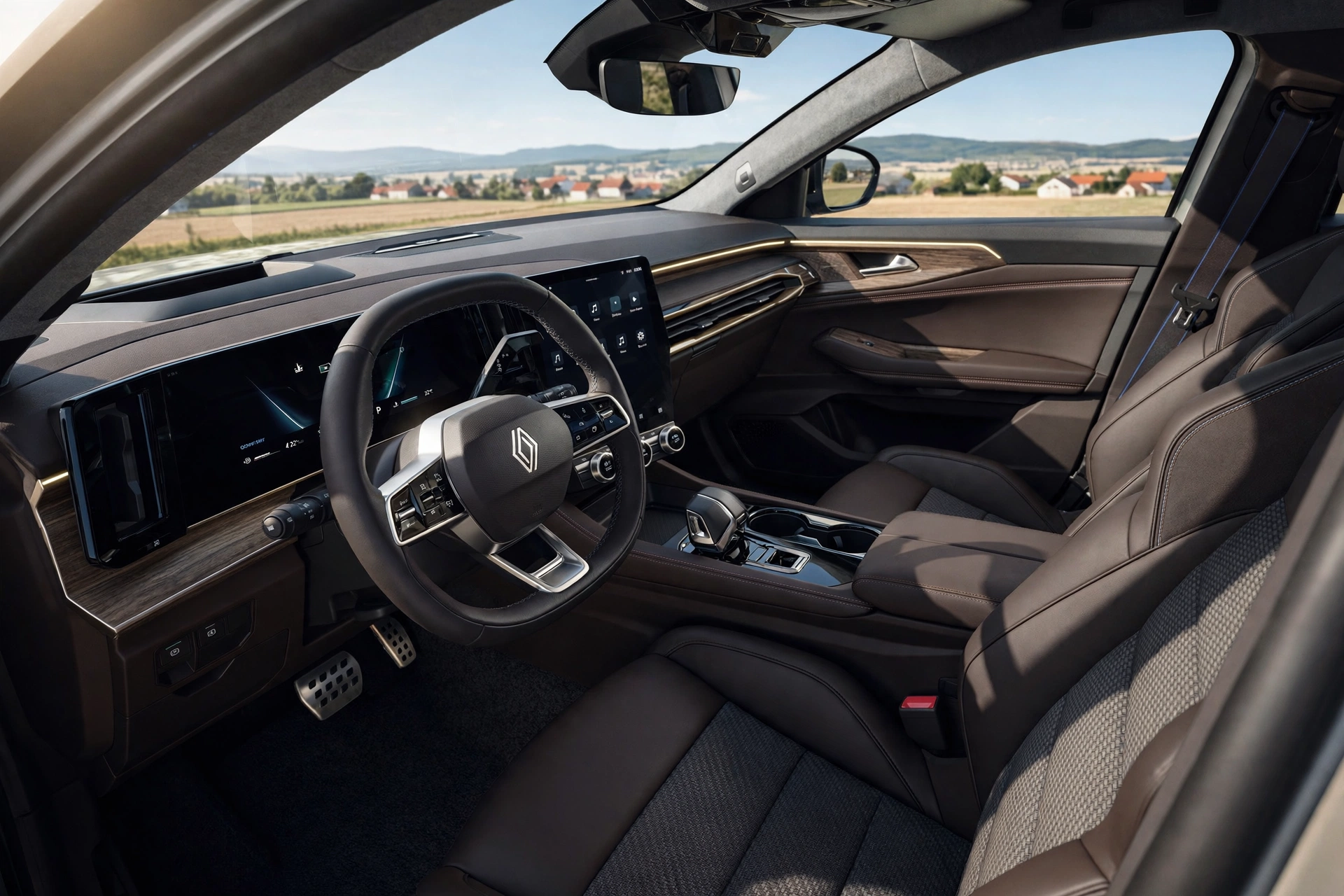 Interior oficial del Renault Austral mild hybrid 150