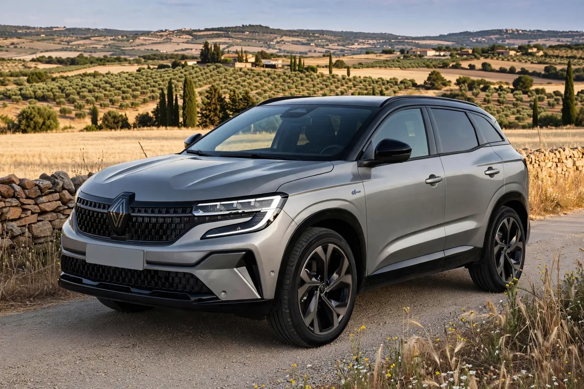 Renault Austral mild hybrid 160, vista tres cuartos delantera