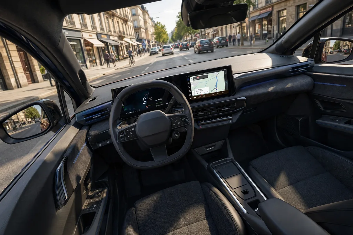 Interior del Renault Clio VI TCe 115