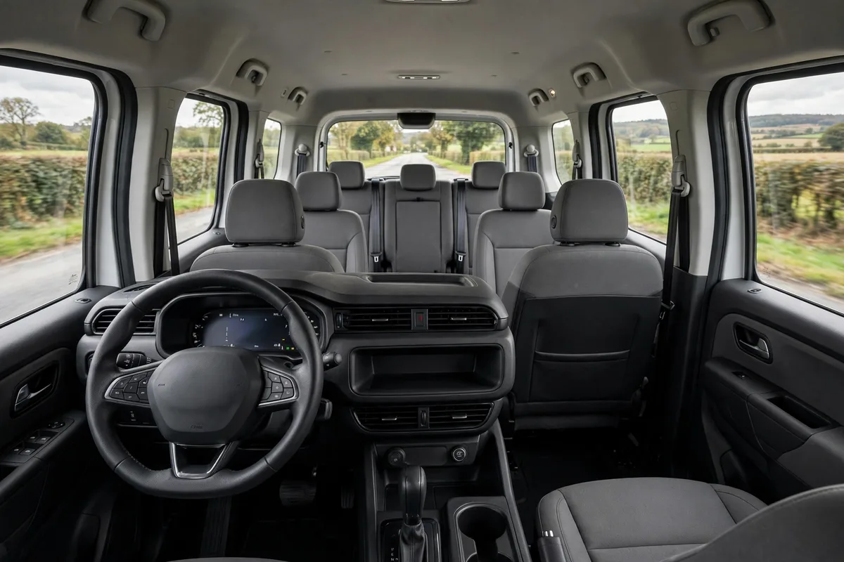 Interior oficial del Renault Kangoo Combi Blue dCi 95