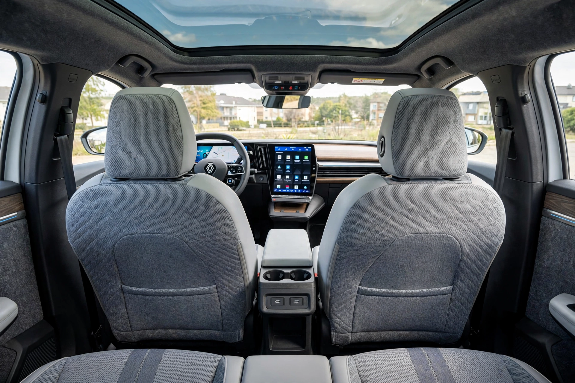 Interior oficial del Renault Scenic E-Tech 60 kWh