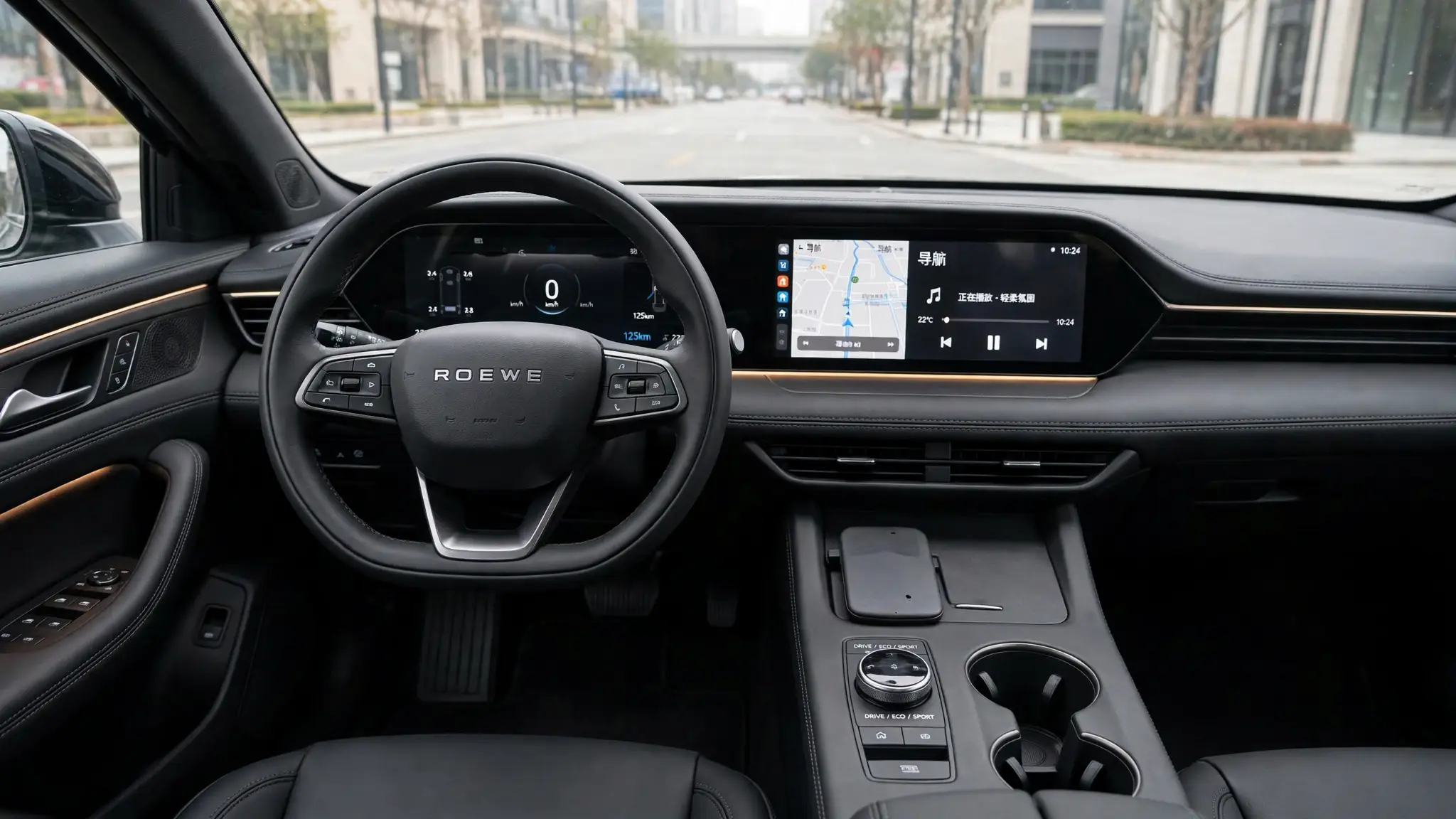 Interior oficial del Roewe D5X DMH