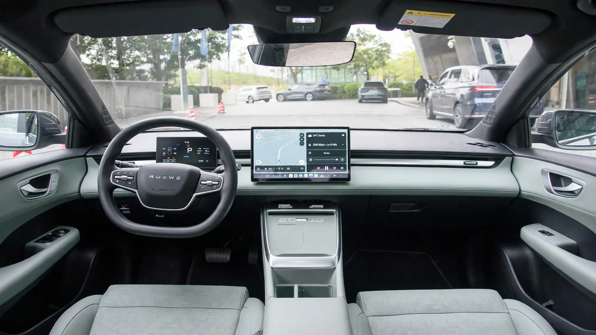 Interior del Roewe D6