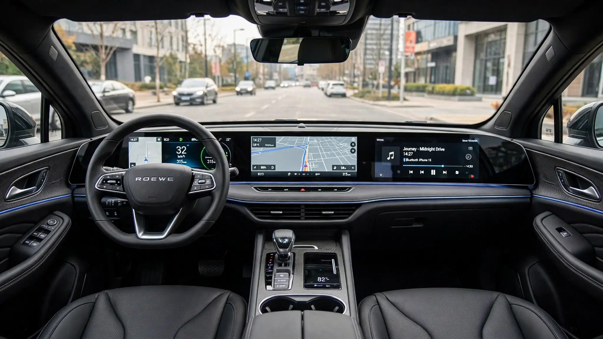 Interior oficial del Roewe RX5