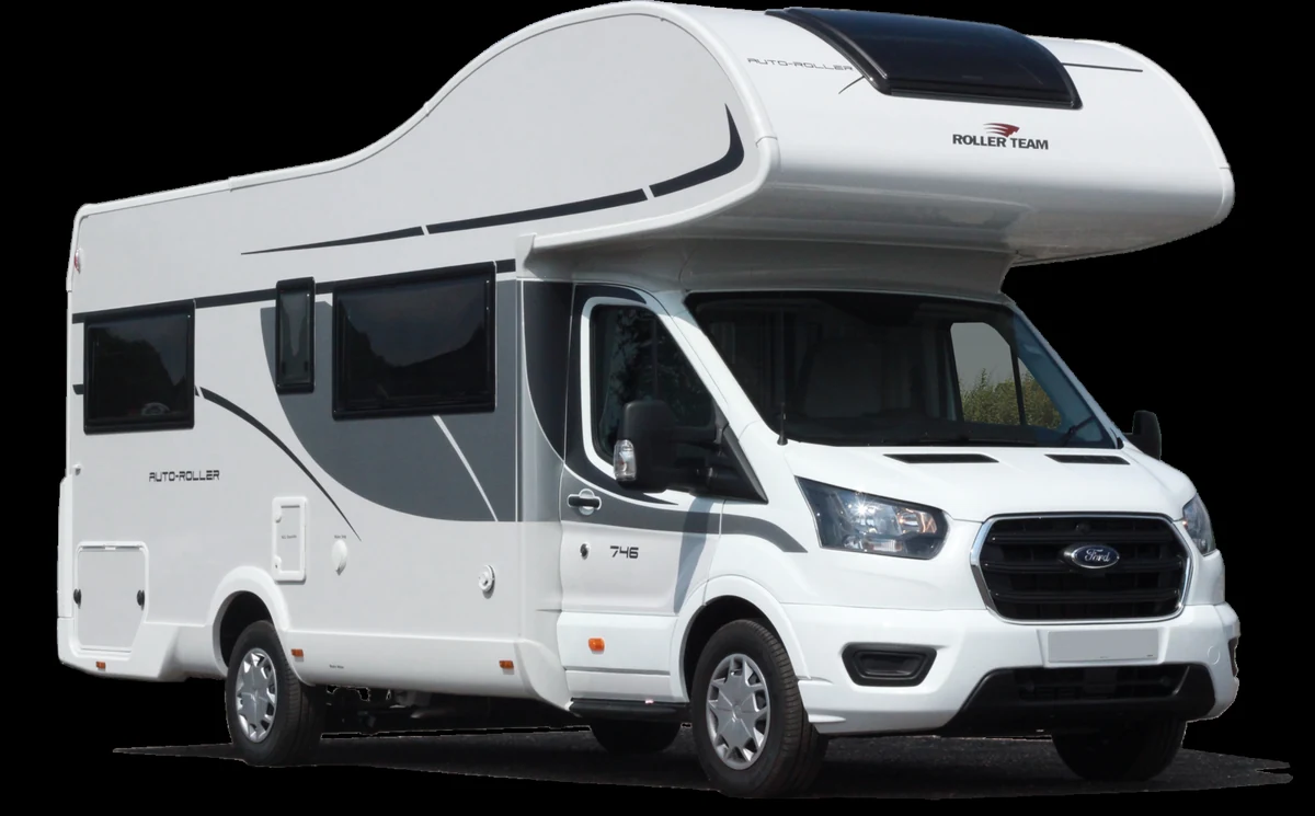 Roller Team Auto-Roller 746, vista lateral con capuchina