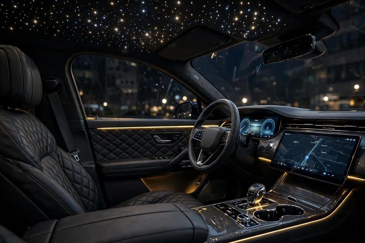 Interior oficial del Rolls-Royce Cullinan Series II Black Badge