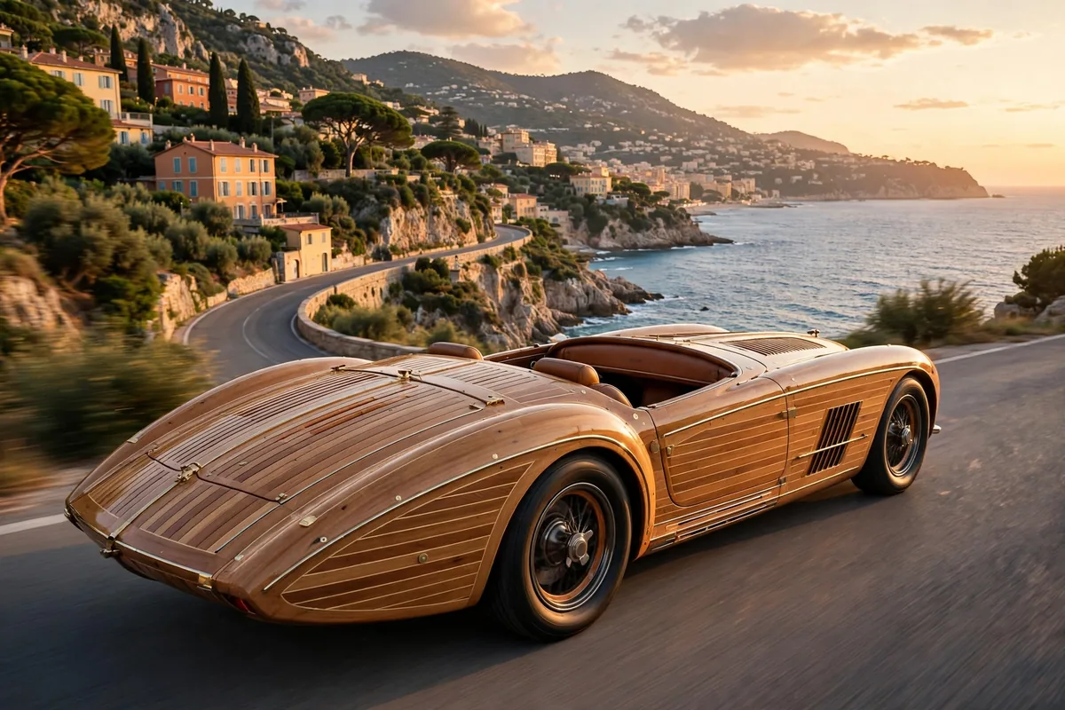 Rolls-Royce Droptail roadster en la riviera
