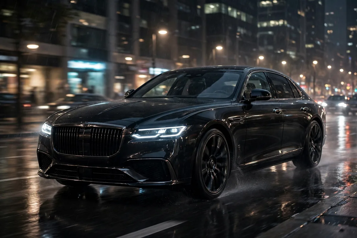 Rolls-Royce Ghost Black Badge negro de noche