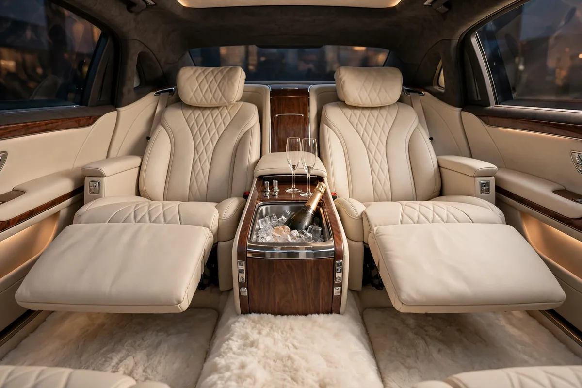 Interior oficial del Rolls-Royce Ghost Extended Series II