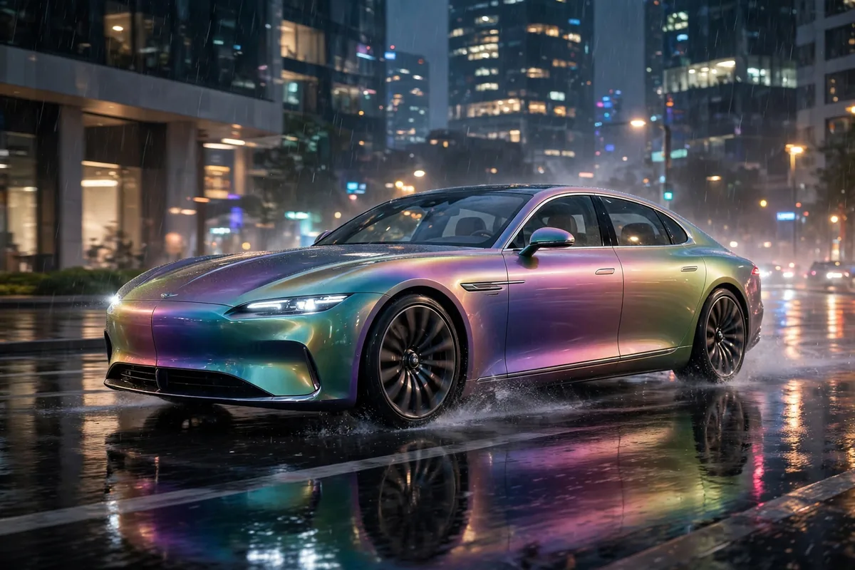 Rolls-Royce Ghost Prism gris en ciudad