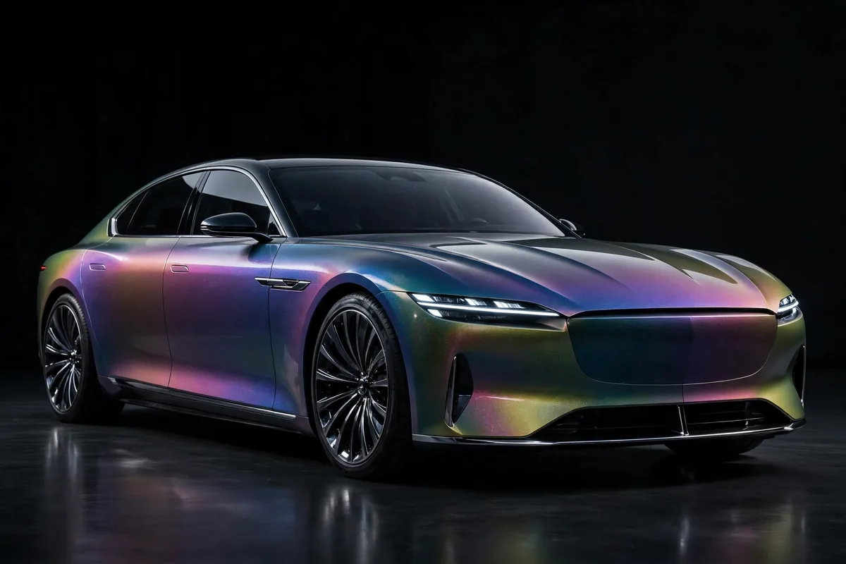 Rolls-Royce Ghost Prism, vista lateral en estudio