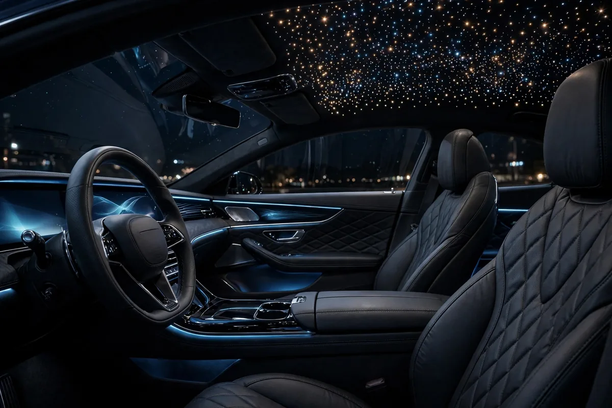 Interior del Spectre Black Badge