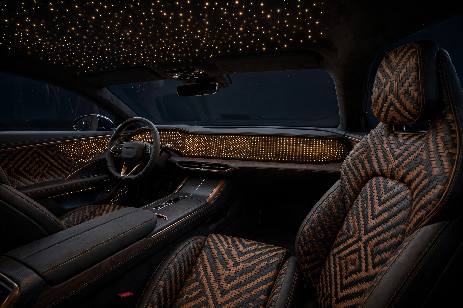 Interior oficial del Rolls-Royce Spectre Series II