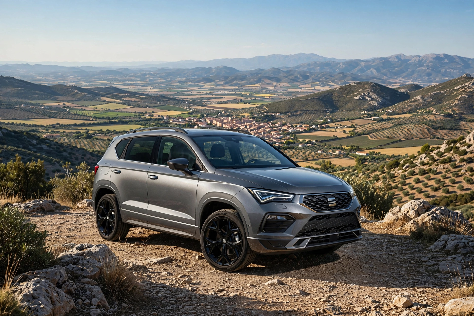 SEAT Ateca 1.5 TSI, tres cuartos delantero