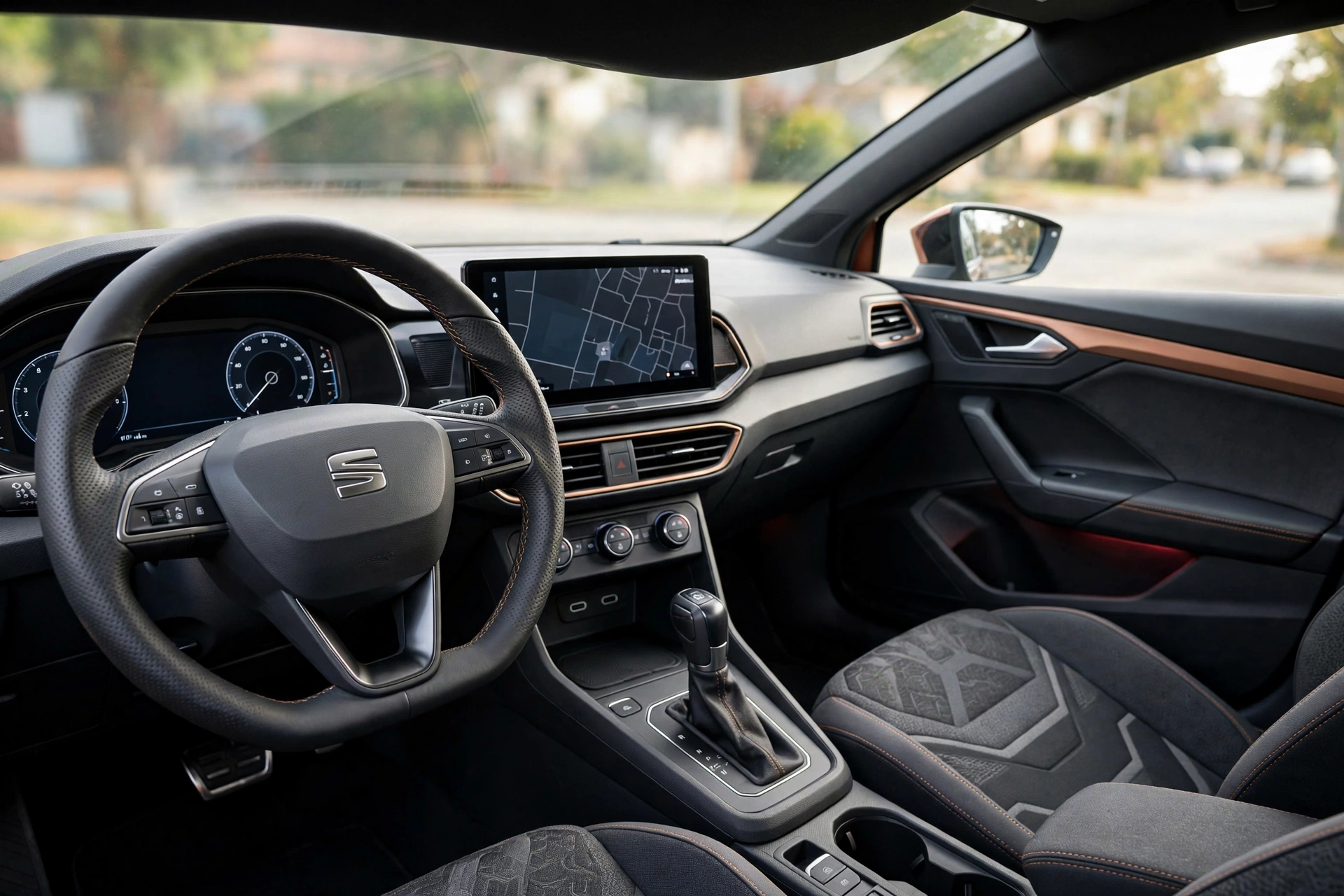 Interior oficial del SEAT Ibiza 1.0 TSI