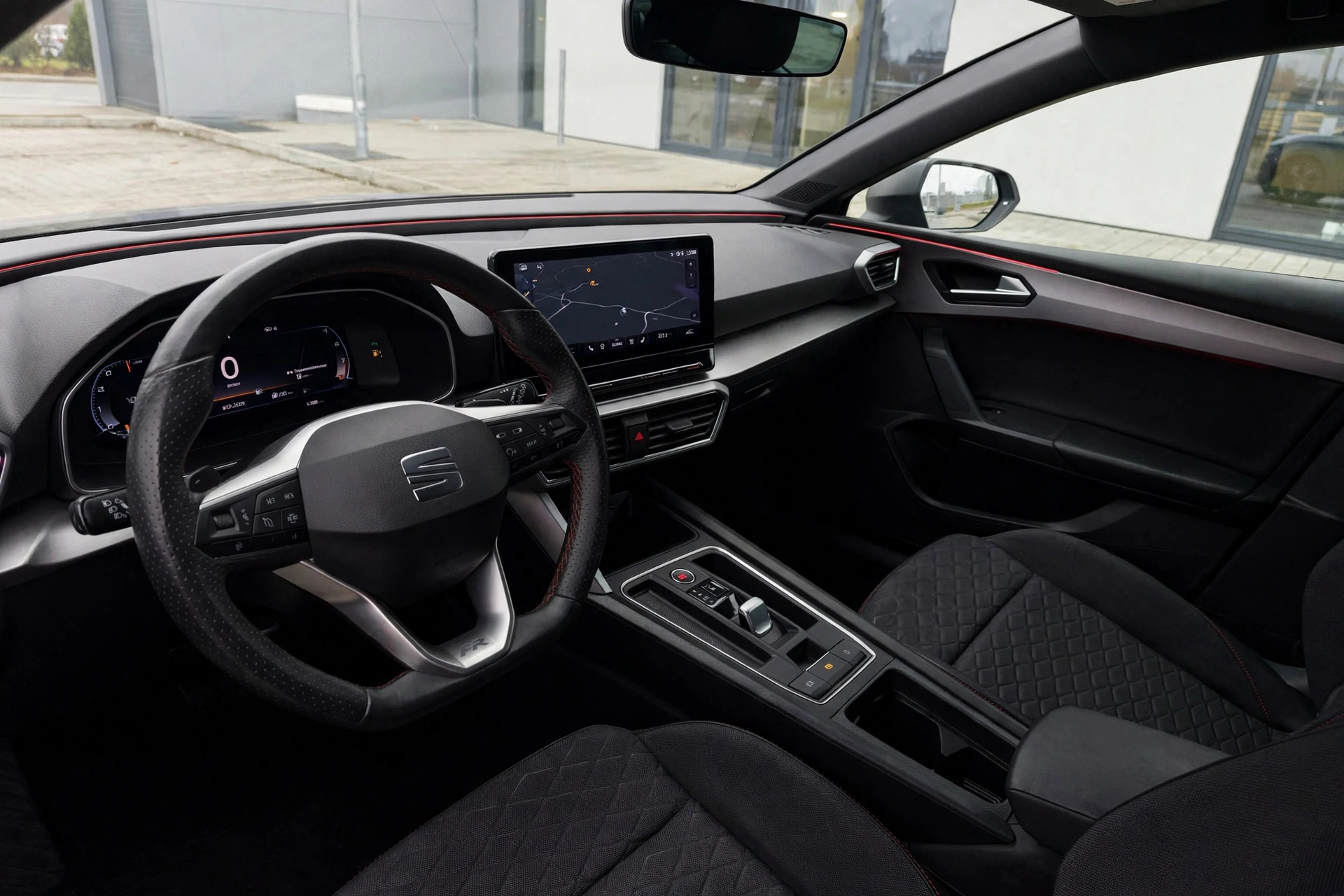 Interior oficial del SEAT León 2.0 TDI