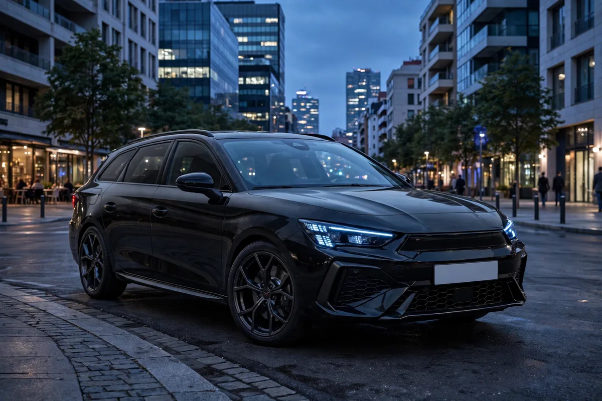 SEAT León Sportstourer 1.5 eTSI 150 FR, tres cuartos delantero