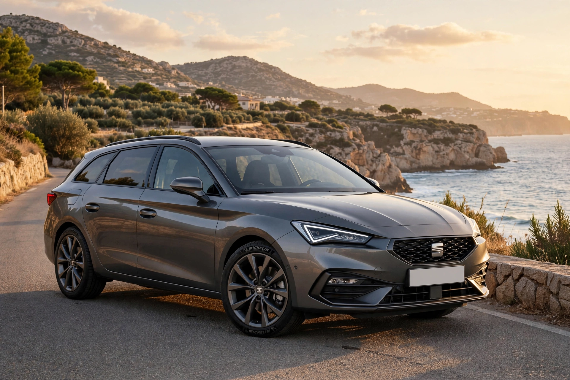 SEAT León Sportstourer 1.5 TSI, tres cuartos delantero