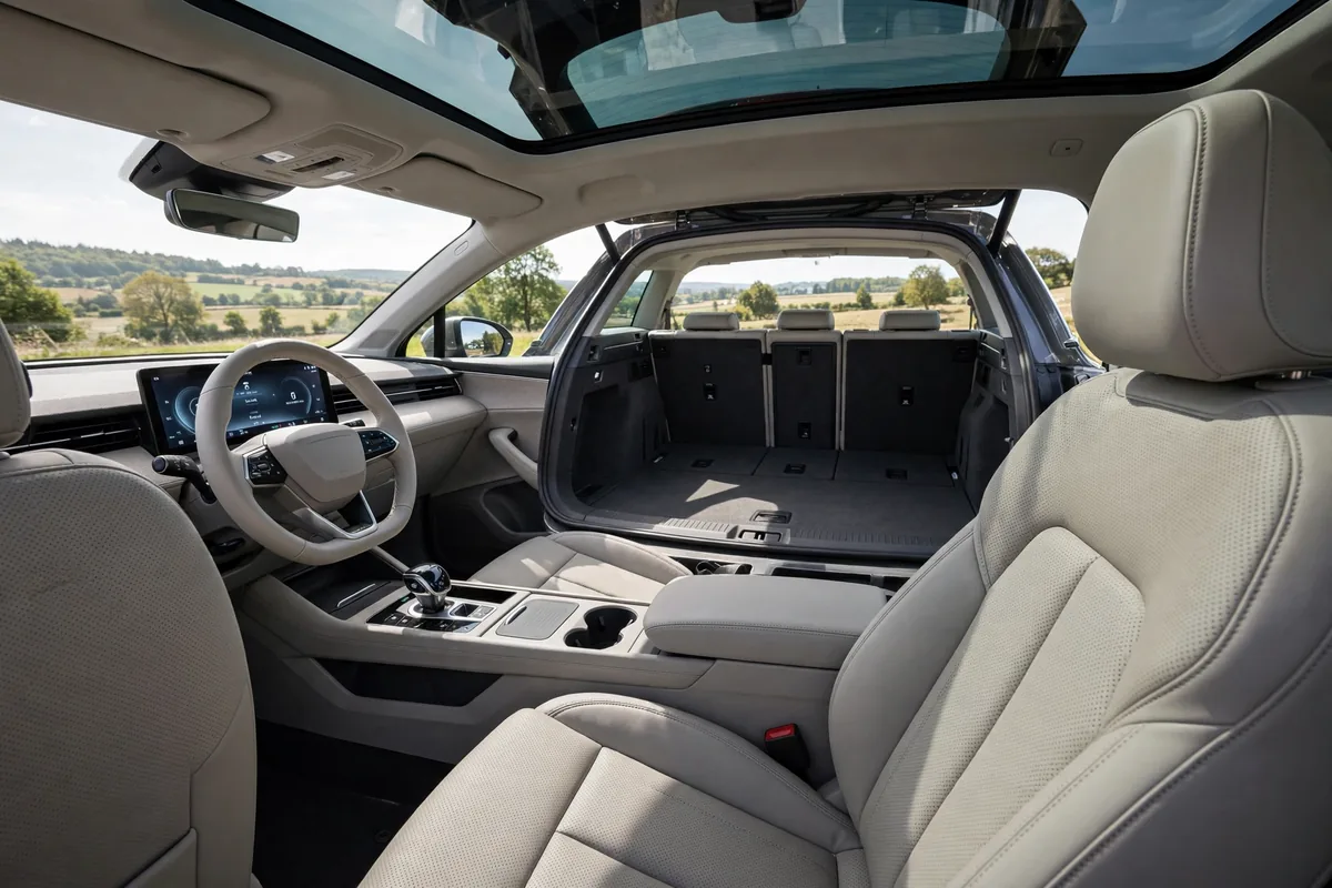 Interior del SEAT León Sportstourer 2.0 TDI 150