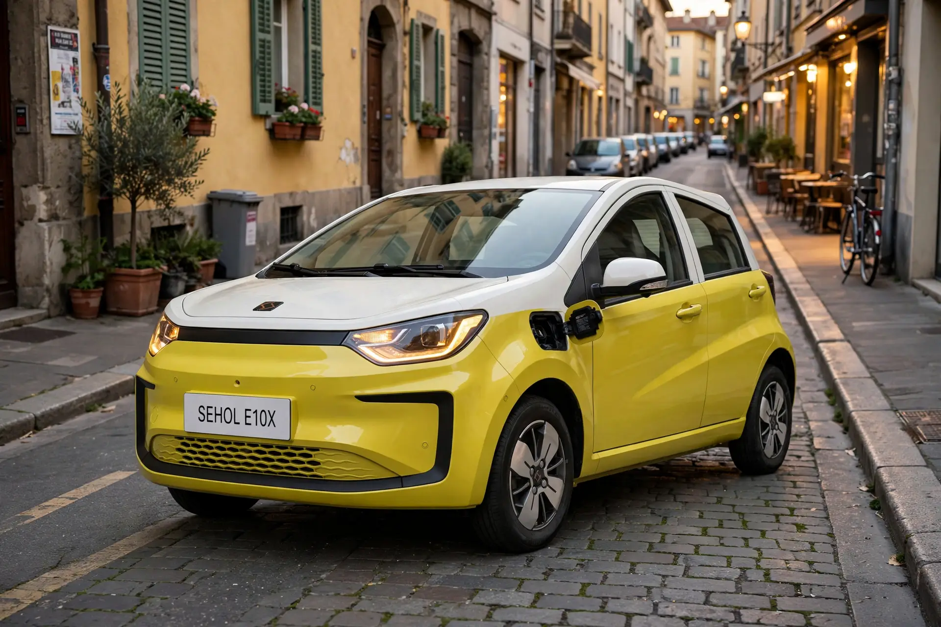 Sehol E10X urbano eléctrico en calle