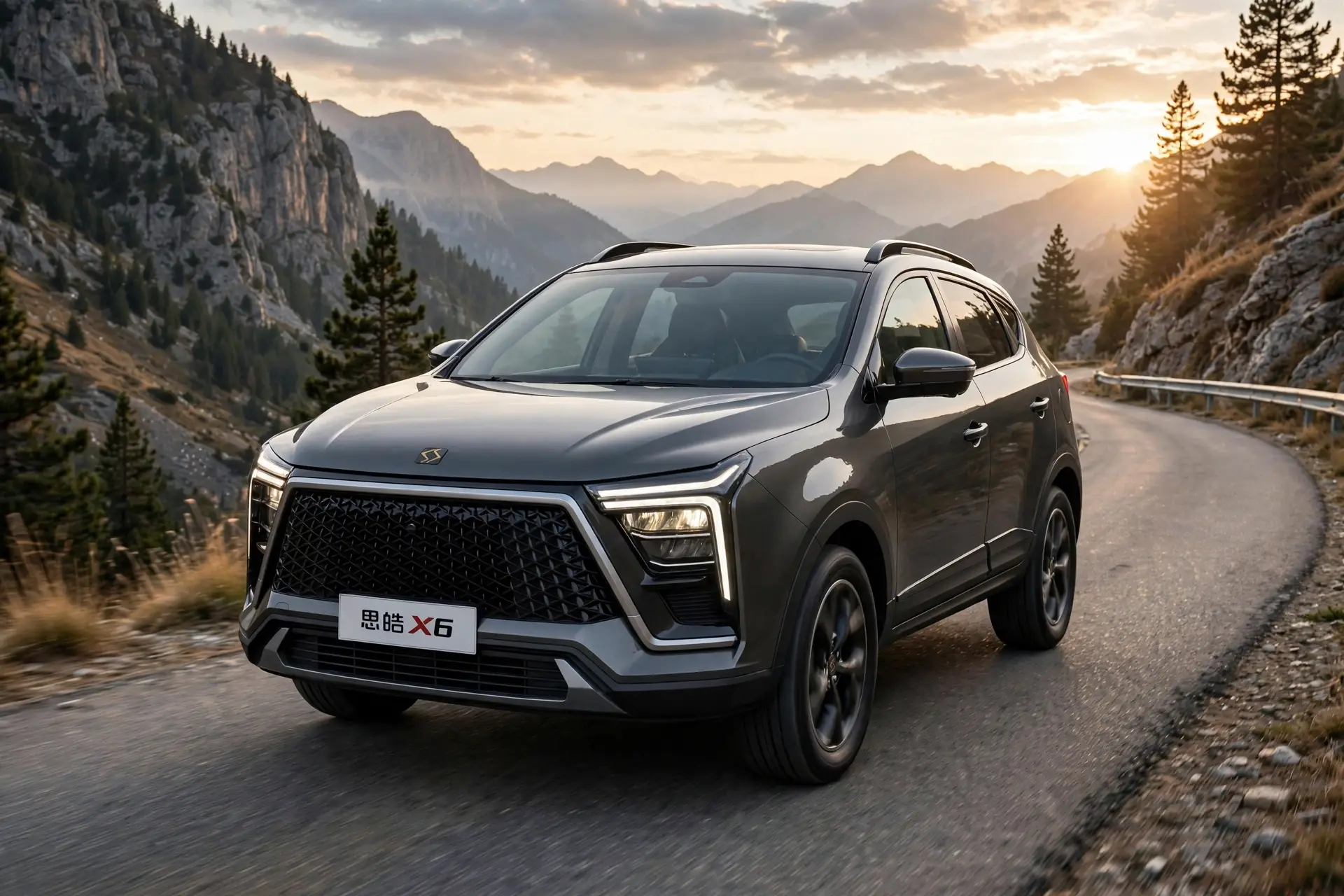 Sehol X6 SUV en carretera