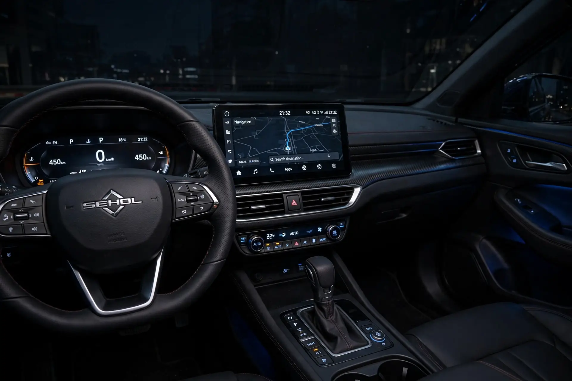 Interior del Sehol X6