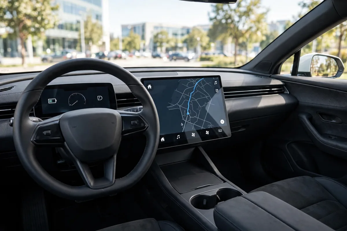 Interior oficial del Skoda Enyaq Coupé 60