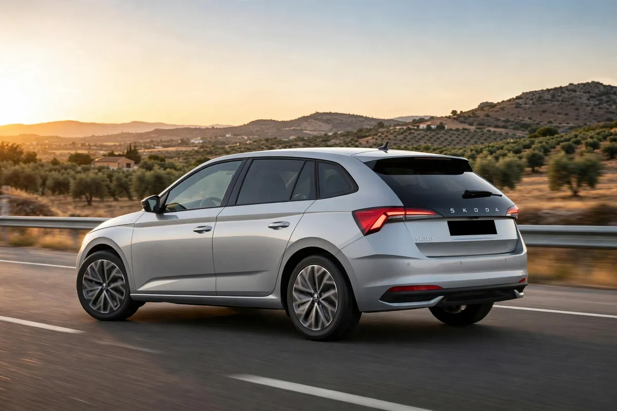 Skoda Scala 1.5 TSI, vista lateral