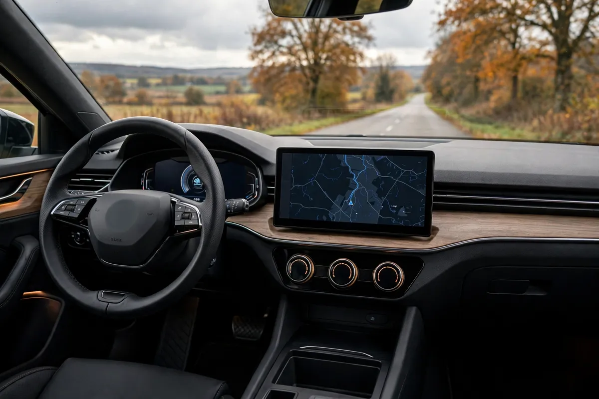 Interior del Skoda Superb 1.5 TSI mHEV