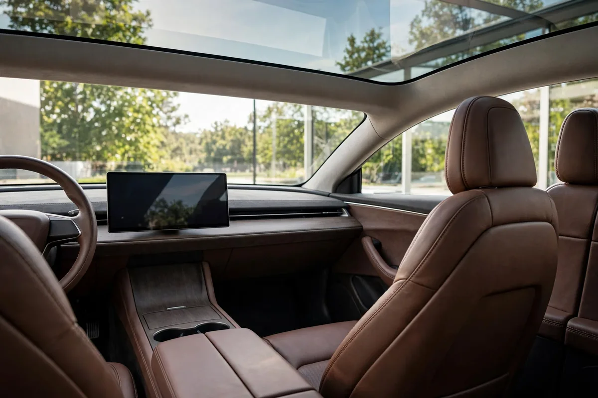 Interior oficial del smart #1 Premium