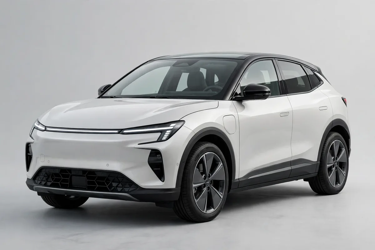 smart #1 Pro, SUV eléctrico compacto, tres cuartos delantero