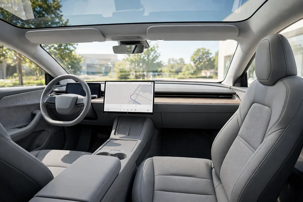 Interior del smart #3 Pro con pantalla central