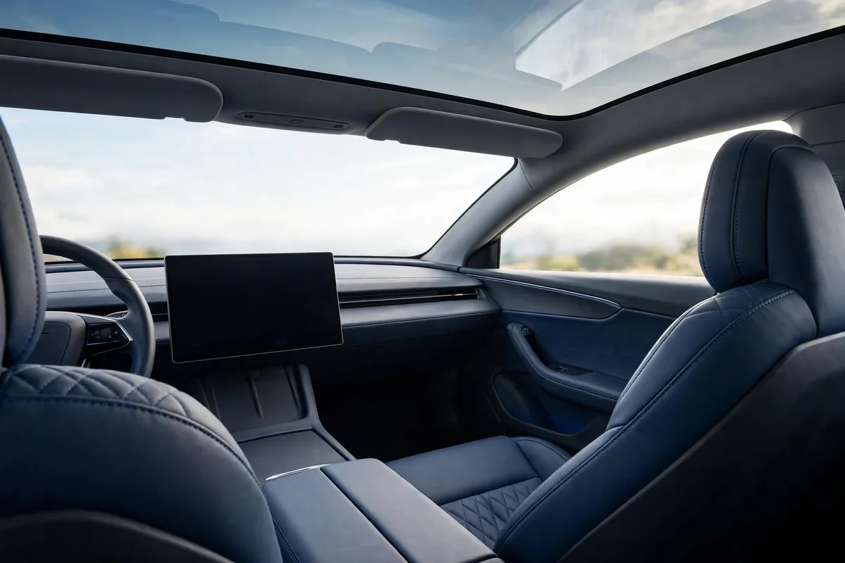 Interior oficial del smart #3 Pro+