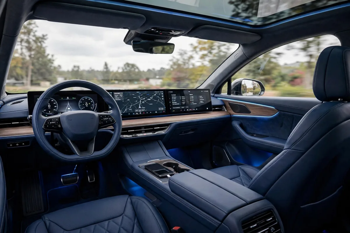 Interior oficial del smart #5 Pro+