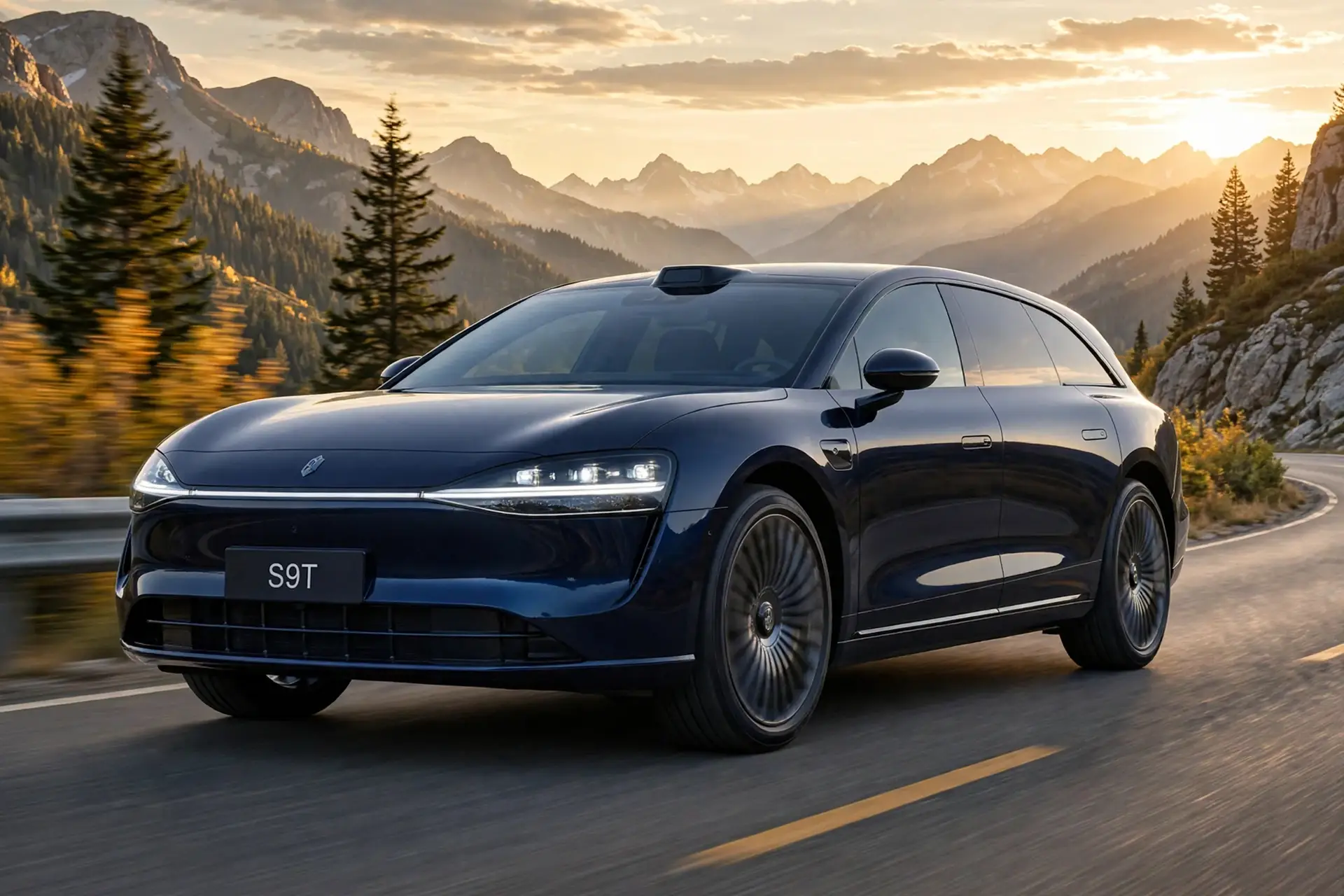 Stelato S9T, familiar eléctrico en carretera de montaña