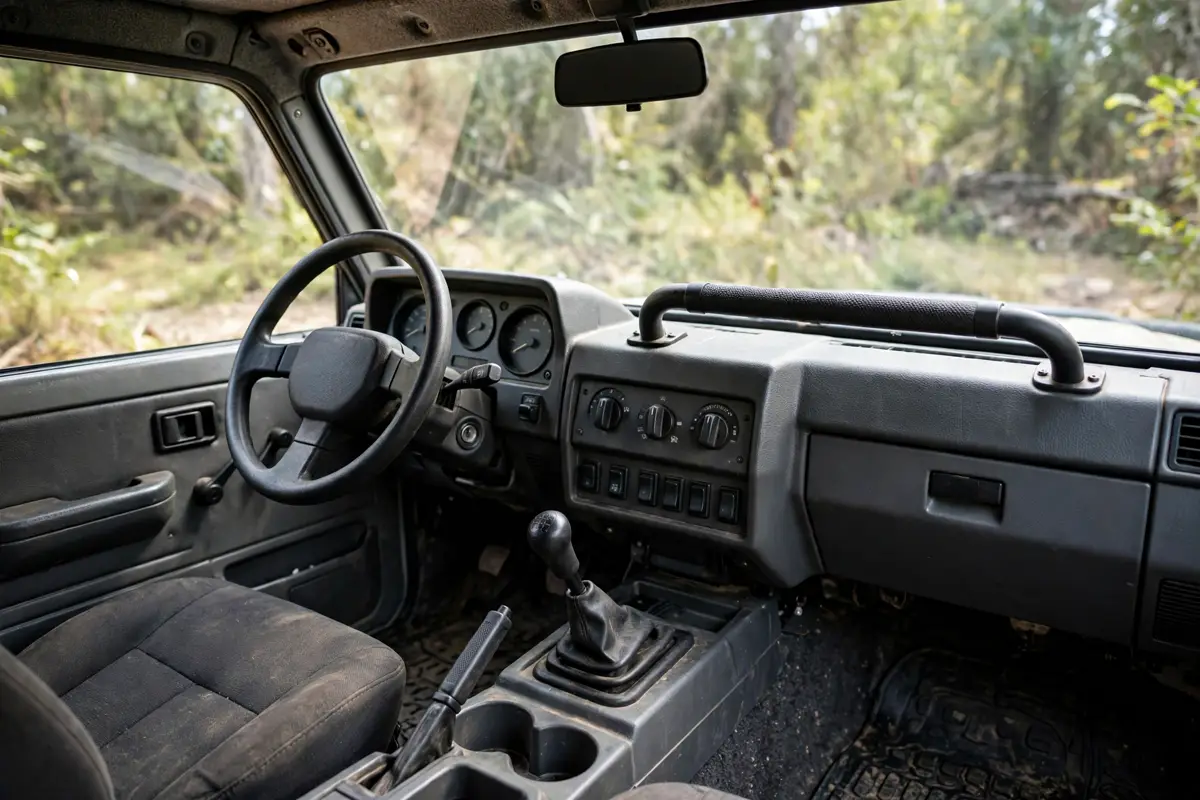 Interior oficial del Suzuki Jimny Pro 1.5 4WD