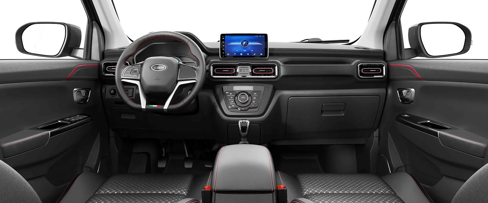 Interior del SWM G03 EDI 2026