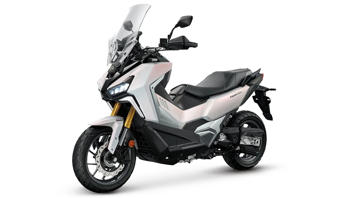 SYM ADXTG 400 2025, scooter crossover adventure