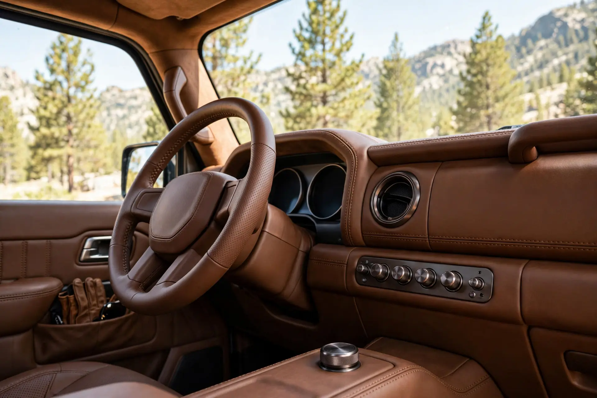 Interior oficial del Tank 300 HEV