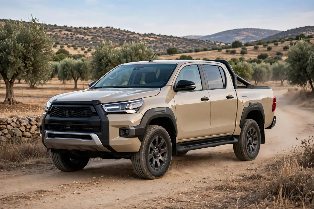 Toyota Hilux 2.8 Hybrid 48V VXL, vista frontal