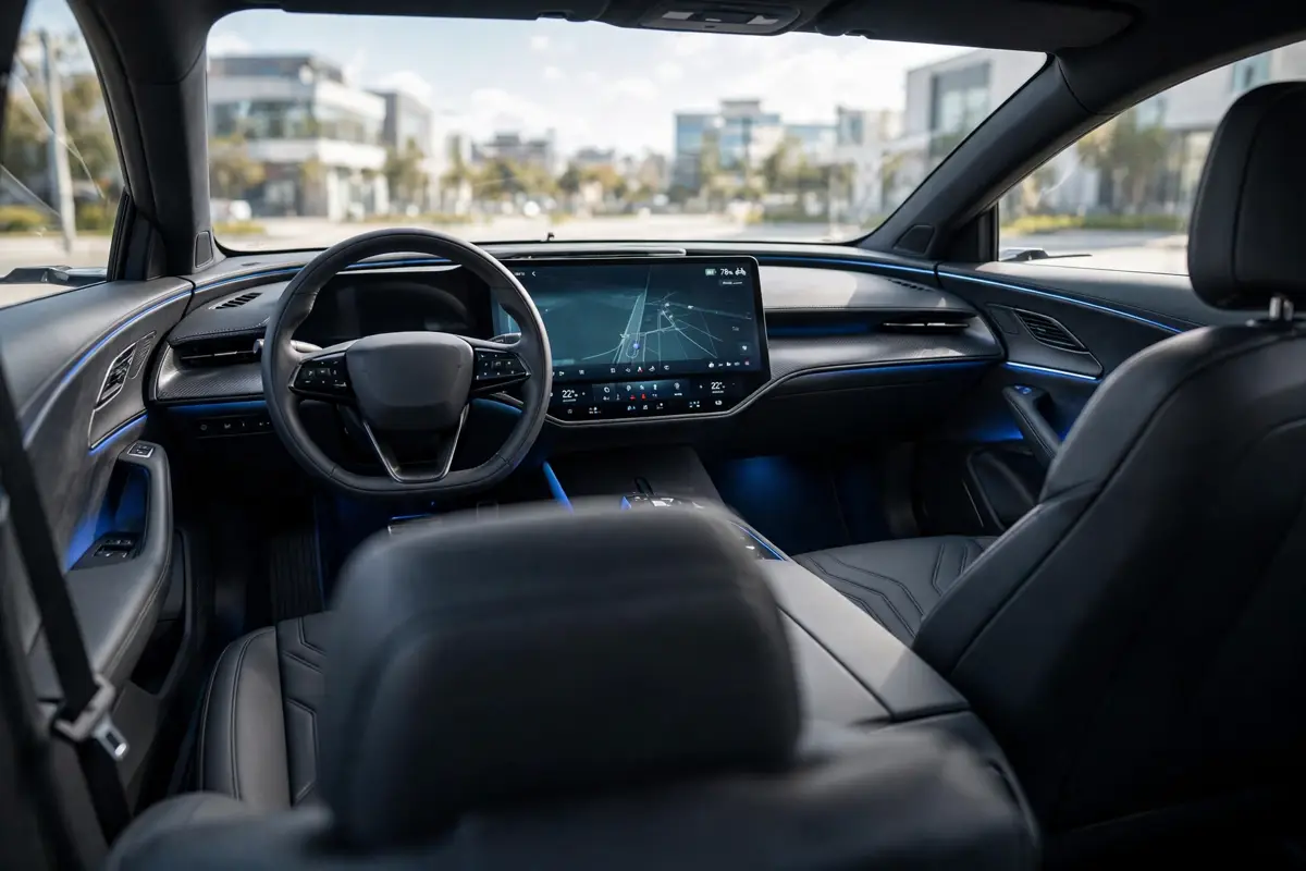 Interior oficial del Toyota Prius Plug-in Hybrid