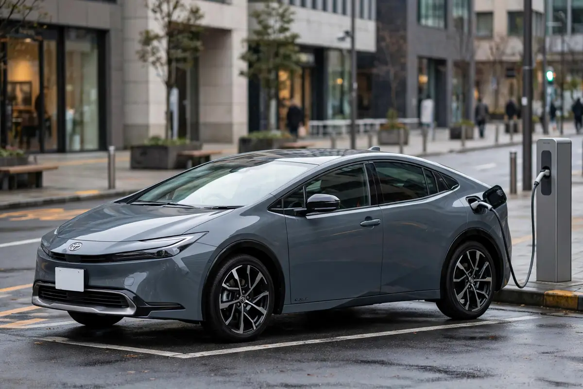Toyota Prius Plug-in Hybrid, vista tres cuartos delantera