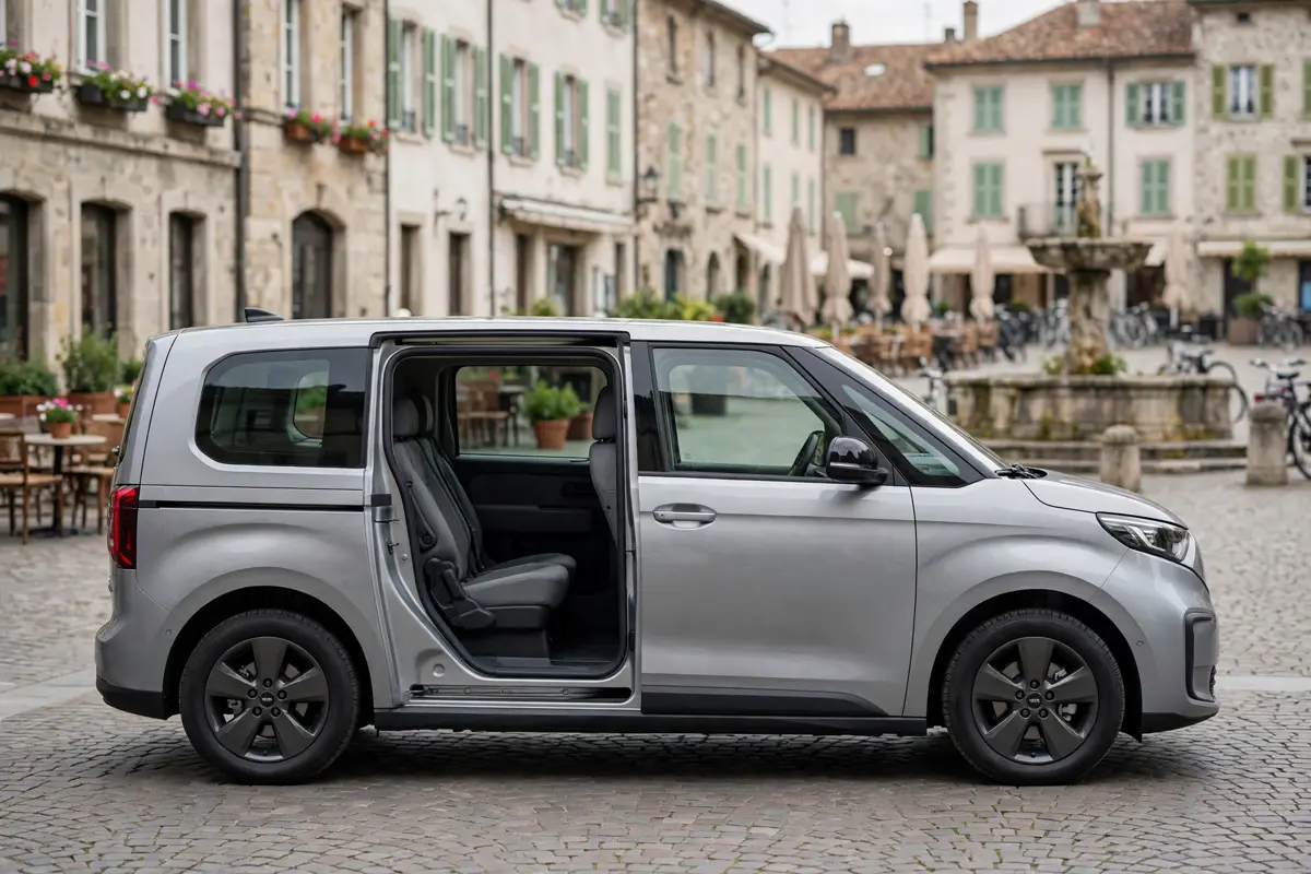Toyota Proace City Verso Electric, vista tres cuartos delantera