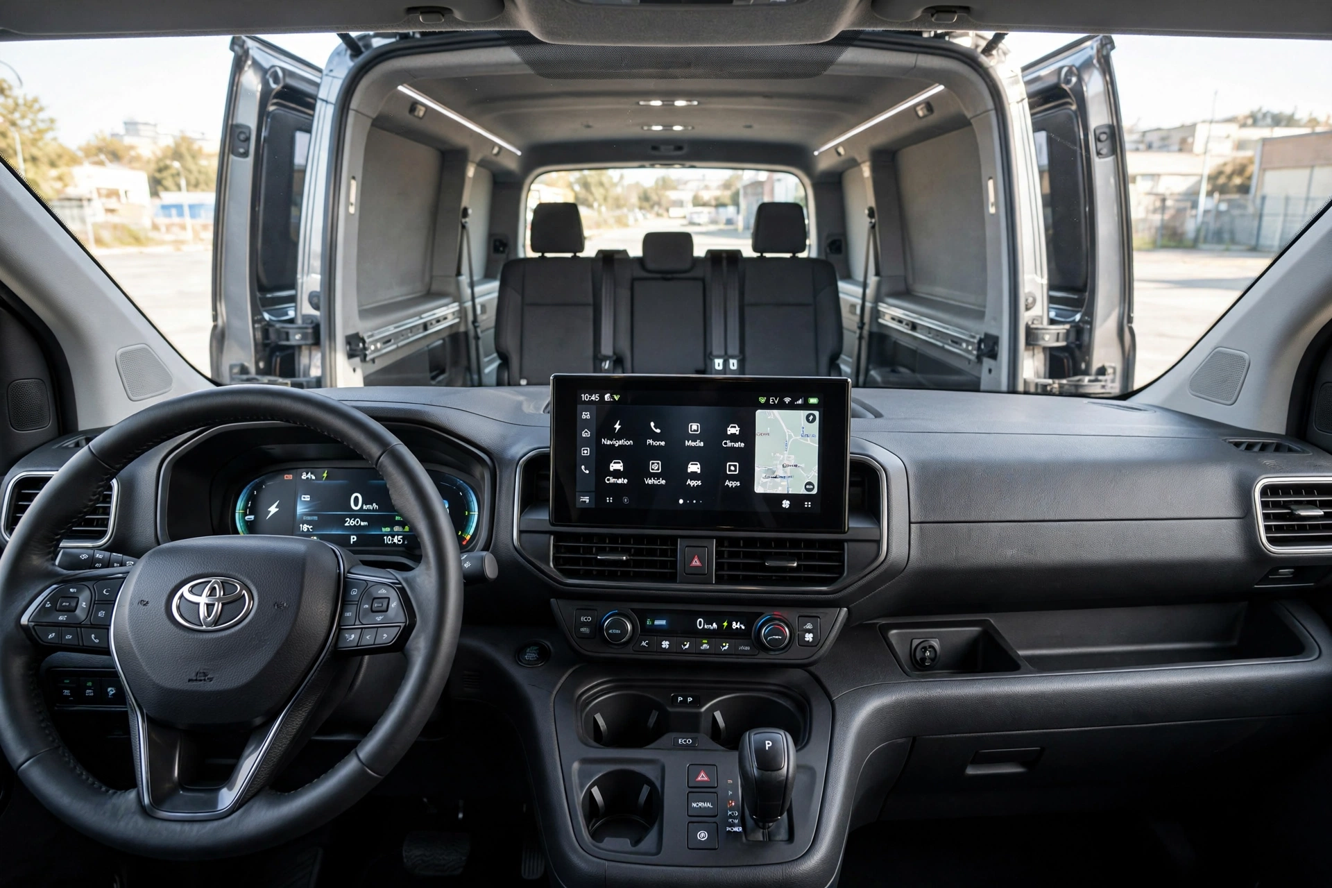 Interior del Toyota Proace Max 2025