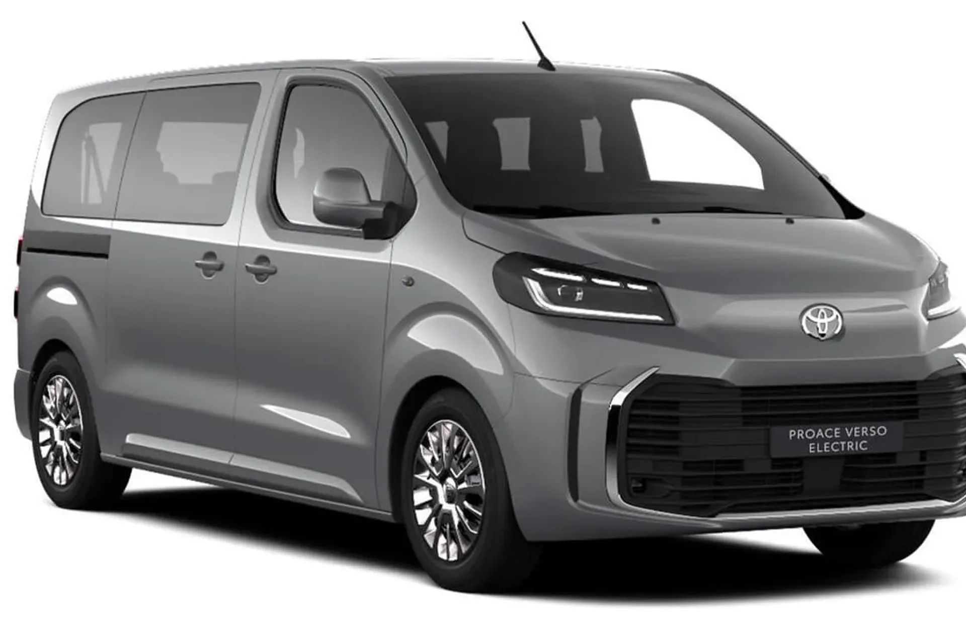 Toyota Proace Verso Electric 2025, vista tres cuartos delantera
