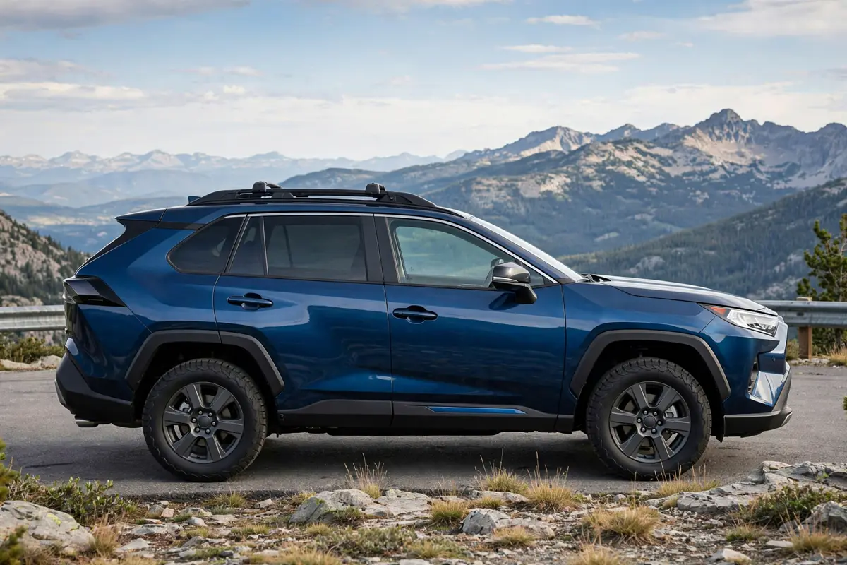 Toyota RAV4 Hybrid, vista tres cuartos delantera