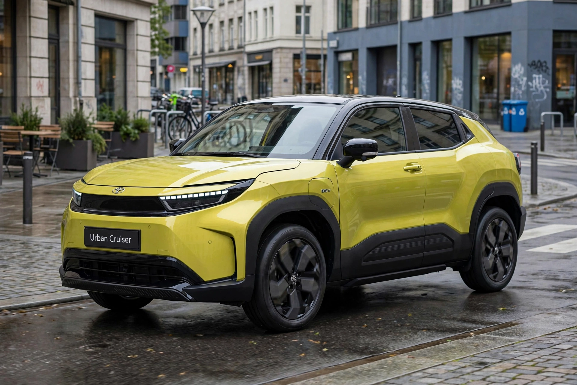 Toyota Urban Cruiser 2025 eléctrico en entorno urbano
