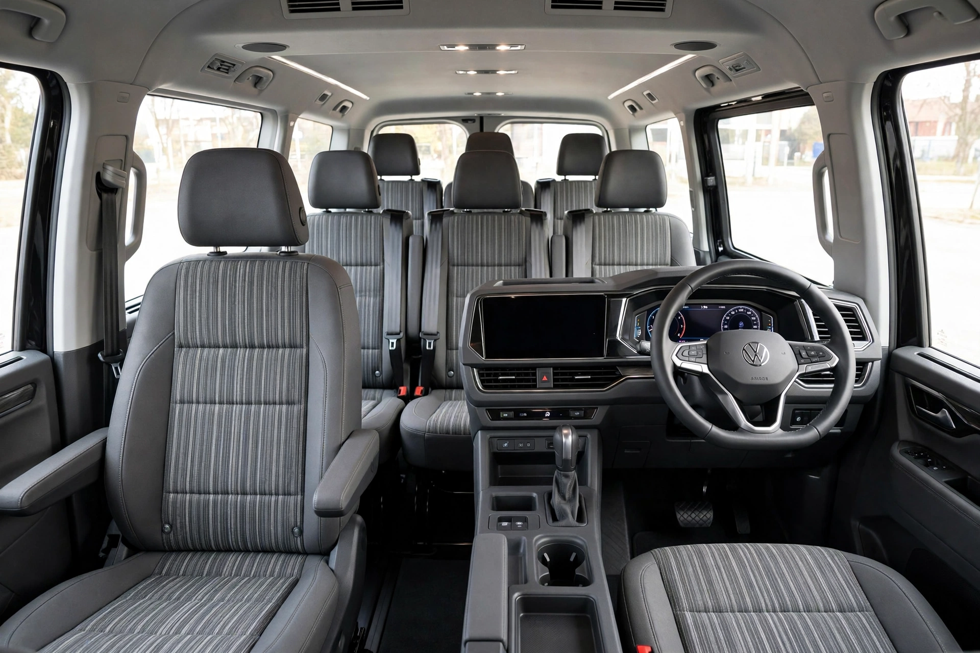 Interior oficial del Volkswagen Caravelle
