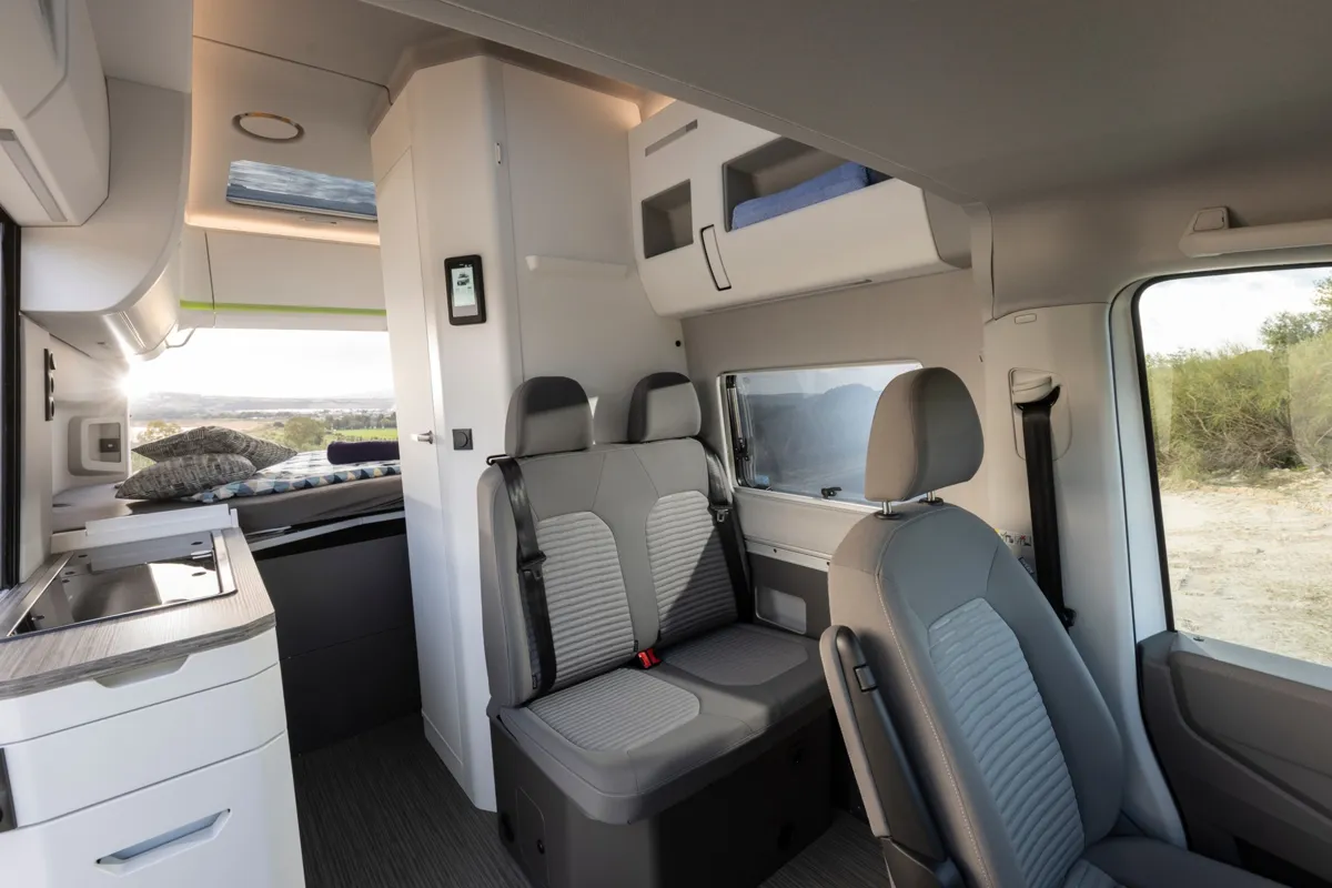 Interior oficial del Volkswagen Grand California 600